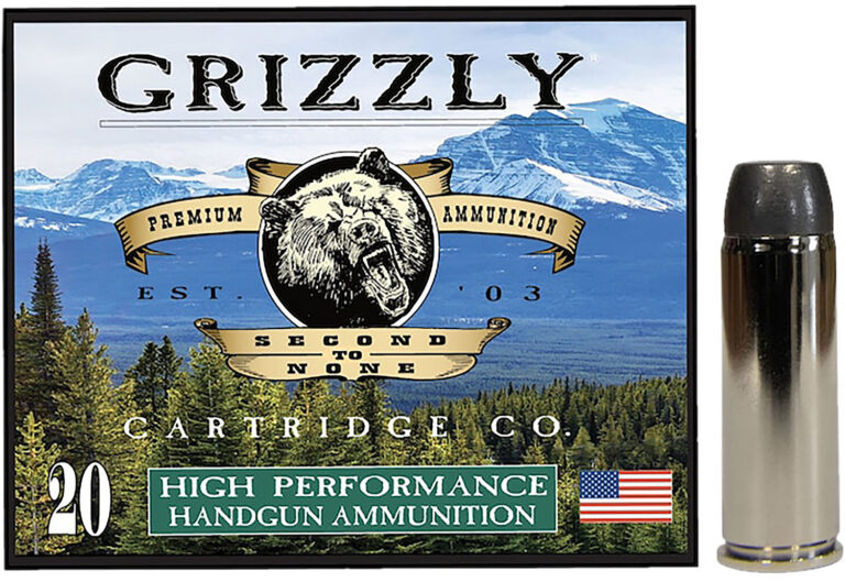 Grizzly Ammo GC45C4 45Colt 265gr Wide Flat Nose Gas Check 20 per Box/10 Case Grizzly Ammo GC45C4 45Colt 265gr Wide Flat Nose Gas Check 20 per Box/10 Case