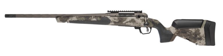 Savage Arms 32595 110 Core Hunter Pro 7mm PRC 3+1 22″ Spiral Fluted Barrel, Savage Woodland Camo AccuStock with AccuFit V2 Synthetic Stock, Left Hand Savage Arms 32595 110 Core Hunter Pro 7mm PRC 3+1 22″ Spiral Fluted Barrel, Savage Woodland Camo AccuStock with AccuFit V2 Synthetic Stock, Left Hand