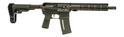 IW ZION Z-15 BLK 5.56 Tact 11.5in 10.5in Freefloat MLOK SBA3 Brace 1-30rd