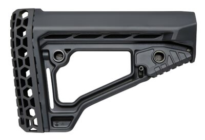ADAPTIVE TACTICAL AT02014 Arkus Black Polymer Fits AR-15/AR-10 Compatible w/ Mil-Spec Buffer Tubes