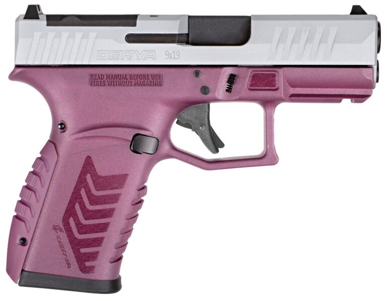 Derya Firearms DY9Z.BCS.TR DY9Z Sports South Exclusive Micro-Compact 9mm Luger 15+1 3.50″ Black Barrel, Silver Optic Ready/Serrated Slide, Black Cherry Polymer Frame with Accessory Rail, Interchangeable Derya Firearms DY9Z.BCS.TR DY9Z Sports South Exclusive Micro-Compact 9mm Luger 15+1 3.50″ Black Barrel, Silver Optic Ready/Serrated Slide, Black Cherry Polymer Frame with Accessory Rail, Interchangeable