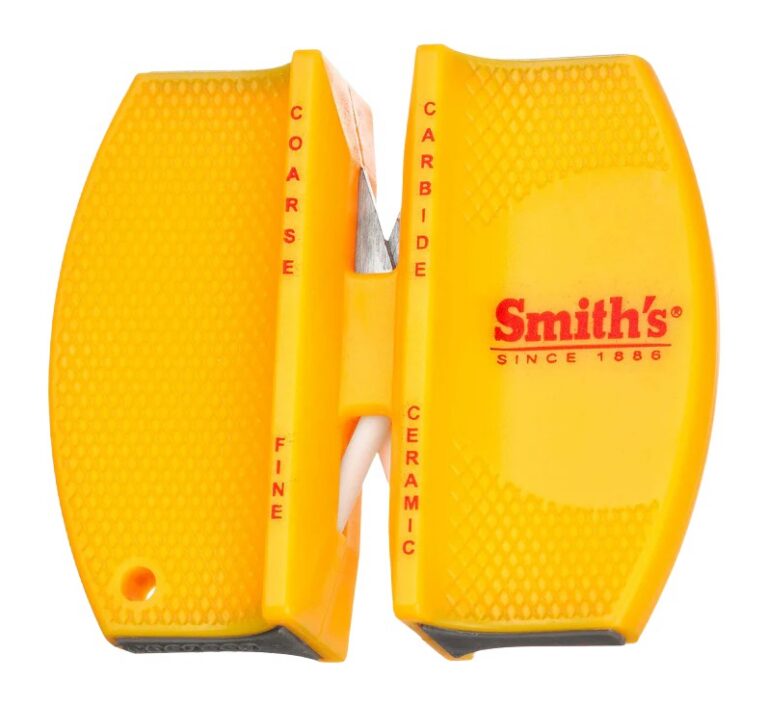 Smith’s CCKB Knife Sharpener, 1500 Grit, Coarse/Extra Fine, Carbide Abrasive, Yellow Smith’s CCKB Knife Sharpener, 1500 Grit, Coarse/Extra Fine, Carbide Abrasive, Yellow