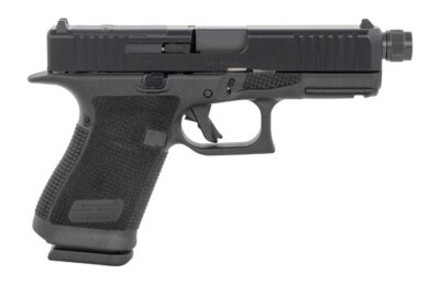 Glock P61950203TB G19 Gen6 9mm Luger 15+1 4.02″ Threaded Barrel, Steel Optic Ready/Serrated Slide, Polymer Frame w/Accessory Rail, Interchangeable Backstrap Grip, Ambidextrous