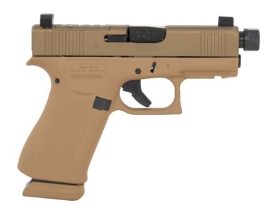 Glock UX4350204NR15ORBOTN G43X 9mm Luger 15+1 3.41″ Steel Serrated Slide Ambidextrous