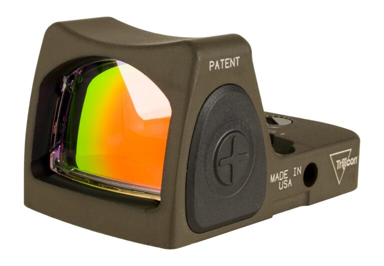Trijicon RMR Type 2 RM06 Adjustable LED Reflex Sight RMR Type 2 RM06 3.25 MOA Red Dot Sight OD Green Trijicon RMR Type 2 RM06 Adjustable LED Reflex Sight RMR Type 2 RM06 3.25 MOA Red Dot Sight OD Green