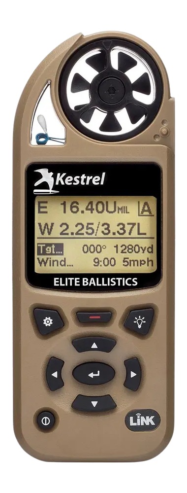 Kestrel 5700 Elite Weather Meter with Applied Ballistics & LiNK FDE