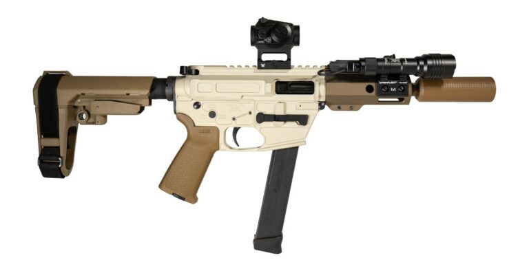 Shark Coast Tactical SCC8219CNAPP-S Creepy Nappstirr 9mm Luger 30+1 Aluminum Receiver Picatinny Rail Receiver Polymer SB Tactical SBA3 Brace Shark Coast Tactical SCC8219CNAPP-S Creepy Nappstirr 9mm Luger 30+1 Aluminum Receiver Picatinny Rail Receiver Polymer SB Tactical SBA3 Brace