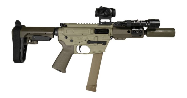 Shark Coast Tactical SCC8226CKNOLL-S Creepy Knoll 9mm Luger 30+1 Aluminum Receiver Picatinny Rail Receiver Polymer SB Tactical SBA3 Brace Shark Coast Tactical SCC8226CKNOLL-S Creepy Knoll 9mm Luger 30+1 Aluminum Receiver Picatinny Rail Receiver Polymer SB Tactical SBA3 Brace