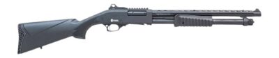 Citadel FRMN1220BLK Mariner 12 Gauge Pump 3″ 4+1 18.50″ Matte Black Heat Shield Barrel & Receiver with Picatinny Rail, Fixed Black Synthetic Stock