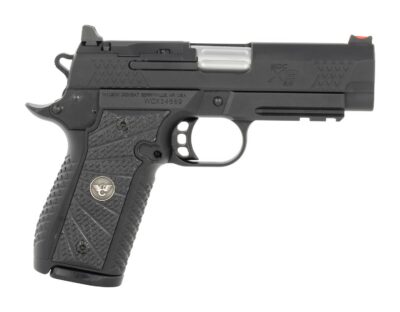 Wilson Combat 2EDCXCPR9OR EDC X9 2.0 9mm Luger 15+1 4″ Stainless Fluted Barrel, Optic Ready Slide, Aluminum Frame w/Picatinny Rail, Black G10 Grip