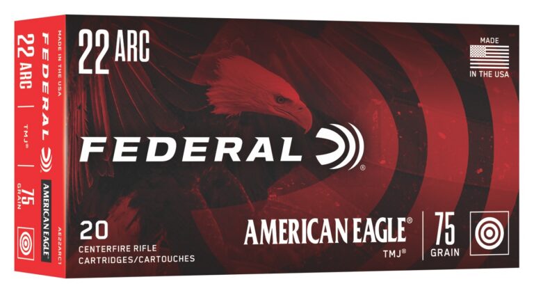 FED AM EAGLE 22ARC 75GR TMJ 20/200 FED AM EAGLE 22ARC 75GR TMJ 20/200