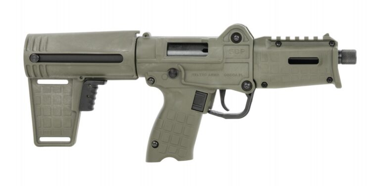 Kel-Tec SDP9GRN SUB SDP 9mm Luger 17+1 6″ Threaded Barrel, Green Polymer Receiver with Picatinny Rail, Polymer Folding Pistol Brace, Polymer Grip Kel-Tec SDP9GRN SUB SDP 9mm Luger 17+1 6″ Threaded Barrel, Green Polymer Receiver with Picatinny Rail, Polymer Folding Pistol Brace, Polymer Grip