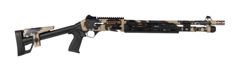 Panzer Arms PAM4CSSFCTMFSS M4 Speed Pro 12 Gauge Semi-Auto 3″ 5+1 18.50″ FDE Scorpion Camo with Titanium Accents Ported Barrel & Aluminum Receiver with Picatinny Rail, M-LOK Handguard, FDE Scorpion Camo Ske Panzer Arms PAM4CSSFCTMFSS M4 Speed Pro 12 Gauge Semi-Auto 3″ 5+1 18.50″ FDE Scorpion Camo with Titanium Accents Ported Barrel & Aluminum Receiver with Picatinny Rail, M-LOK Handguard, FDE Scorpion Camo Ske