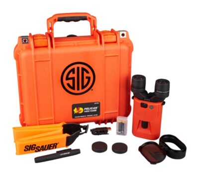 Sig Sauer ZULU6 Hdx 16X42MM Image Stabilized Orange Marine Kit