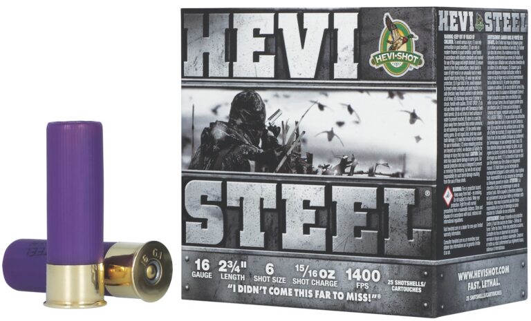 HEVI-STEEL 16GA 2.75″ 15/16OZ #6 HEVI-STEEL 16GA 2.75″ 15/16OZ #6