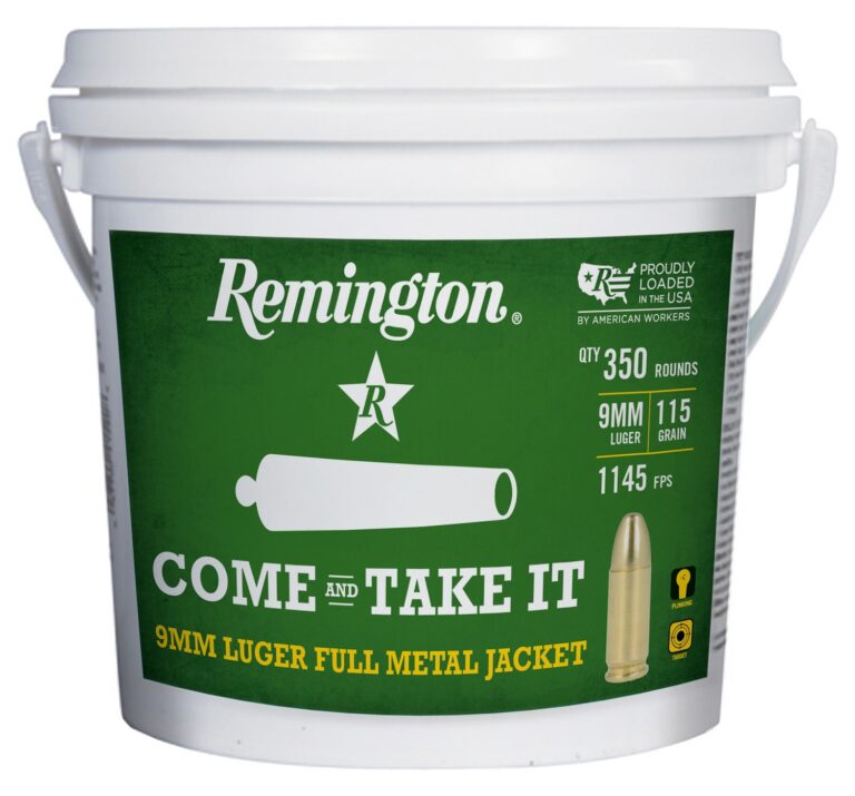 REM R23743 9MM 115G FMJ 350RD BUCKET 350/4 REM R23743 9MM 115G FMJ 350RD BUCKET 350/4