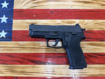 Sig Sauer P229, Black, 9mm, 3.9″ Barrel, Semi Auto, 6 10 Round Magazines, OEM Box, OEM Lock