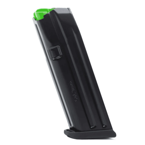 Mec-Gar 23rd Magazine, Staccato HD Series, Built on Mec-Gar’s 18rd and Staccato +5 Base Pad, Base Pad Machined From Aluminum, New Extended Length Magazine Spring