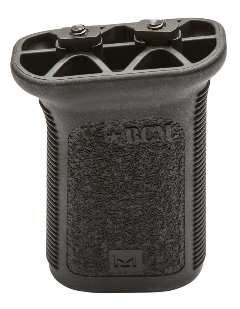 BCM VGMCMRMOD3BLK BCMGunfighter Vertical Grip Mod 3 Made of Polymer with Black Aggressive Textured Finish for M-LOK Rail