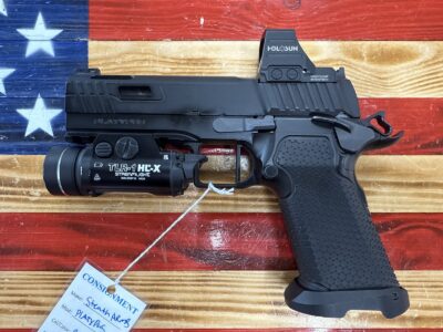 Stealth Arms,Platypus,Commander,4.25″ Barrel,2 Mags,Oem Bag,Oem Lock,9mm,Semi Auto,507 Comp,TLR-1 HL-X