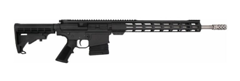 Great Lakes Firearms GL10308SSBLK AR-10 308 Win 20+1 18″ Stainless, Black Rec, M-LOK Handgaurd, Carbine Stock, A2 Grip, Muzzle Brake Great Lakes Firearms GL10308SSBLK AR-10 308 Win 20+1 18″ Stainless, Black Rec, M-LOK Handgaurd, Carbine Stock, A2 Grip, Muzzle Brake