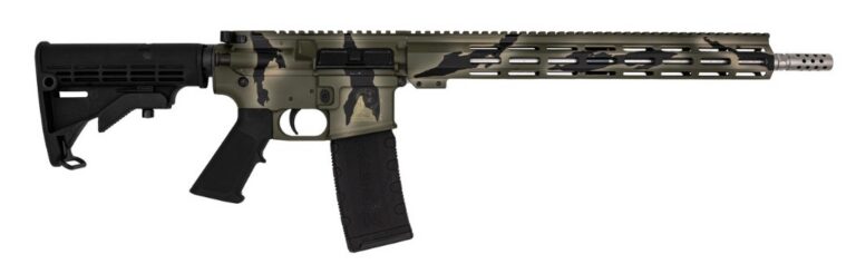 GLFA 308 Winchester 16″ Tactical Rifle Pursuit Green Camo/Nitride GLFA 308 Winchester 16″ Tactical Rifle Pursuit Green Camo/Nitride