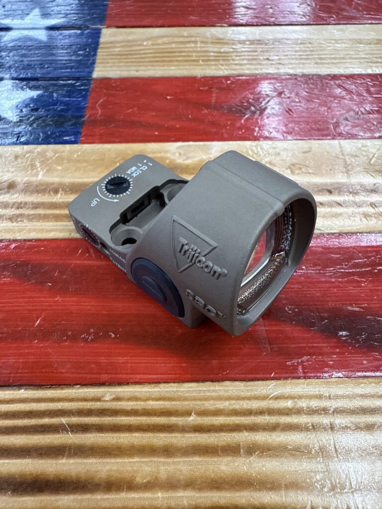 Trijicon 2500020 SRO1 Coyote Brown 1x 2.5 MOA Red Dot Reticle