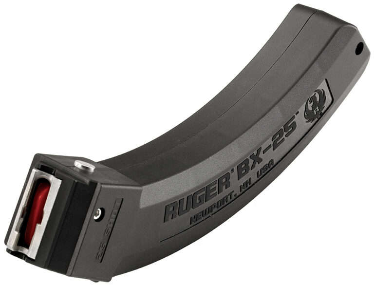 Ruger 90361 BX-25 25-Round Magazine Fits Ruger 10/22/SR/77/Charger 22LR Black