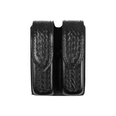 Safariland 77 Double Magazine Pouch – Basketweave Black