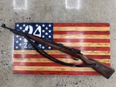 Germany K98, 7.92×57 Mauser, 23.5″ Barrel, Black, Bolt Action, No Bag, No Lock