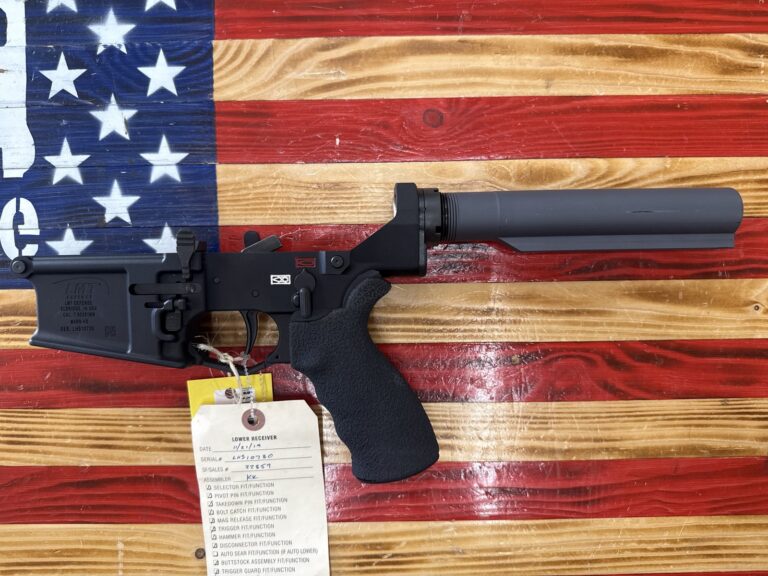 LMT MARS-HS, Factory Complete Lower Receiver, Black, OEM internals, Like New, No Stock, No Box LMT MARS-HS, Factory Complete Lower Receiver, Black, OEM internals, Like New, No Stock, No Box