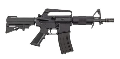 Dpms DP-15 Kitty Kat 300 Blackout 7.5″ A2 Handle, 4″ Knurled Handguard, Car Style Brace 1-30-Round