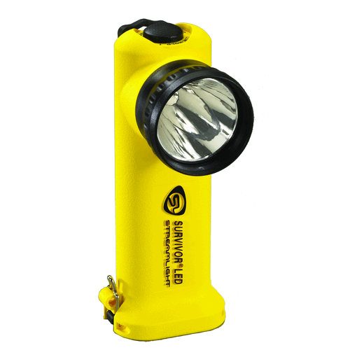 Streamlight 90520 Survivor 175-Lumen Rechargeable Safety-Rated Firefighter Right Angle Flashlight without Charger, Black Streamlight 90520 Survivor 175-Lumen Rechargeable Safety-Rated Firefighter Right Angle Flashlight without Charger, Black