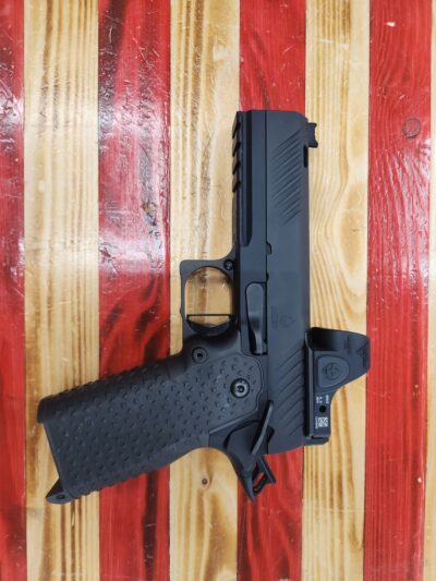 Atlas,Ares,Semi Auto,9mm,4.25″ Barrel,Black,SRO,3 Mags,Oem Soft Bag,No lock