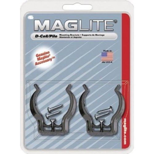 Maglite ASXD026 D-Cell Flashlight Mount Black