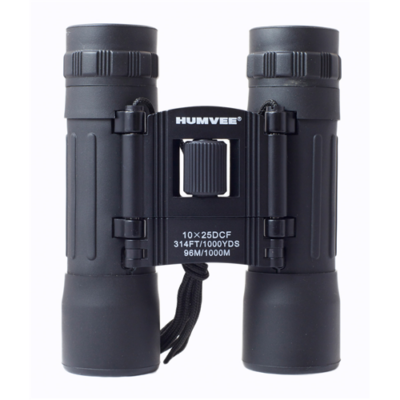 Humvee Compact Binocular – 10×25 – Black