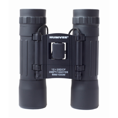 Humvee Compact Rubber Binocular – 12 X 25
