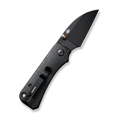 CIVIVI Baby Banter Wharncliffe Thumb Stud Knife Micarta Handle (2.32  Nitro-V Blade) C19068SC-1