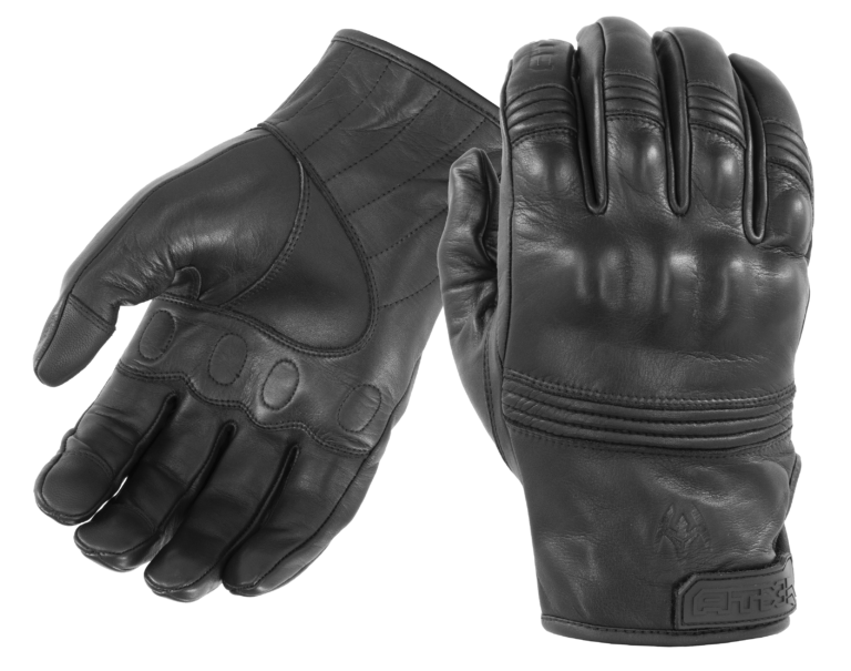 All-Leather Gloves with Knuckle Armor All-Leather Gloves with Knuckle Armor