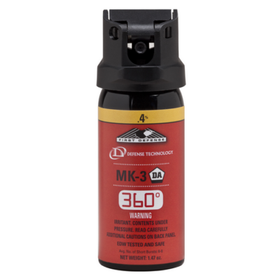 First Defense 360 .4% MK-3 Streamlight OC Aerosol