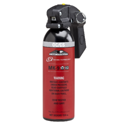 First Defense OC/CS MK-9 Streamlight Aerosol