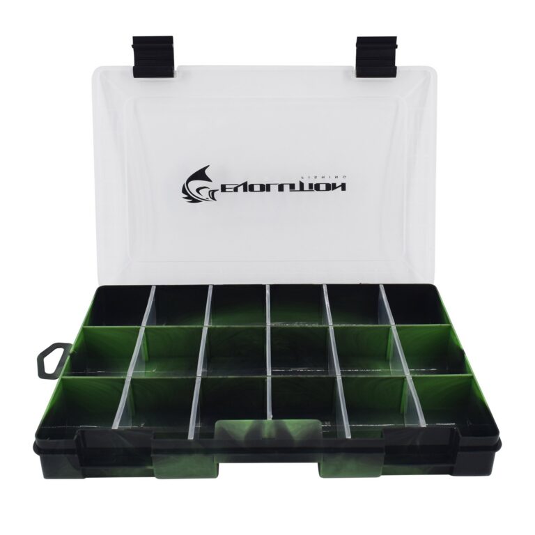 Evolution Outdoor Drift Series 3600 Colored Tackle Tray – Green Evolution Outdoor Drift Series 3600 Colored Tackle Tray – Green