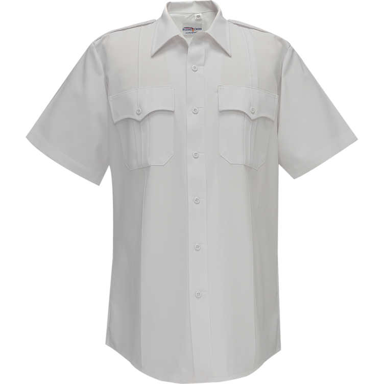 Command Short Sleeve Shirt with Zipper