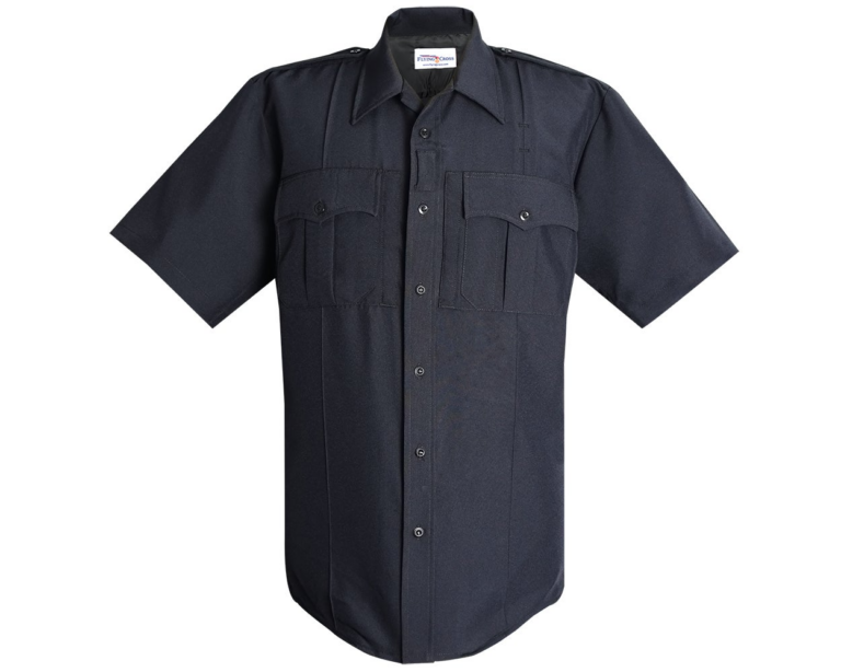 Command Power Stretch Short Sleeve Shirt with Zipper