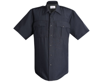 Command Power Stretch Short Sleeve Shirt with Zipper
