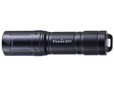 E01 Flashlight Black