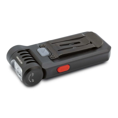 SW05R-RED Clip on Flashlight Black