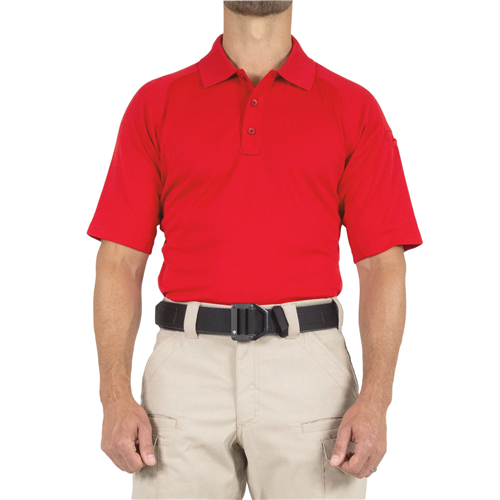 First Tactical Men’s Performance SS Polo – Red, M-L