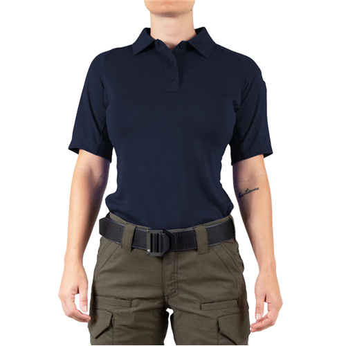 First Tactical Women’s Performance SS Polo – Midnight Navy, W-Large First Tactical Women’s Performance SS Polo – Midnight Navy, W-Large