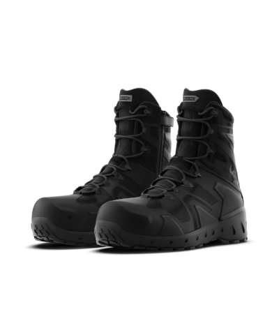 Men’s 8  AERO-TAC Safety Toe Side-Zip Boot